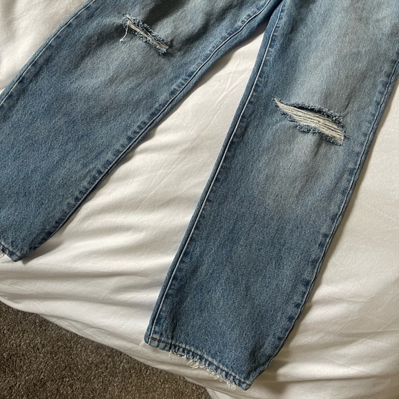 Madewell Perfect Vintage Straight Jeans Sz 27 - Picture 5 of 7